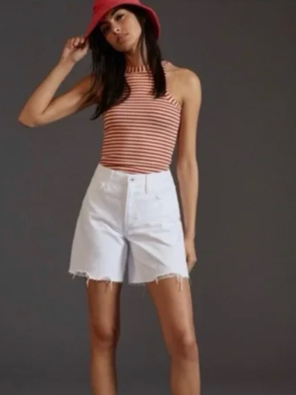 Favorite daughter white Tommy short